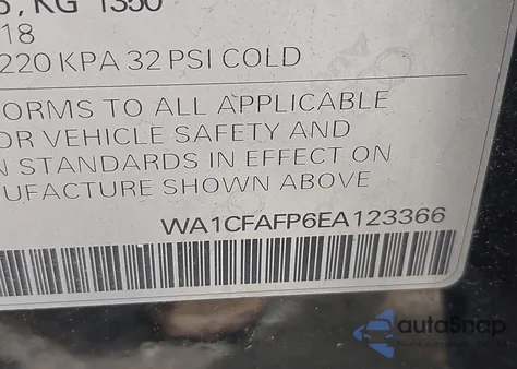 2014 Audi Q5 2.0T Premium из США, поврежденный, VIN WA1CFAFP6EA123366